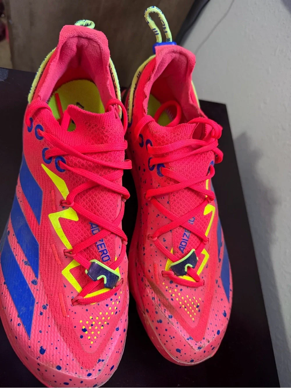 Mens Adidas Adizero Electric+ 2.0 Shades baseball cleats